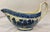 Mid 20th Century Vintage Wedgwood Blue Willow Gravy / Sauce Boat From England - Circa 1950 For Sale - Image 5 of 12