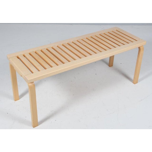 Vintage Chair in Birch by Alvar Aalto, 1980s, in Very Good conditions. Designed 1950 to 1959 This piece is attributed to...