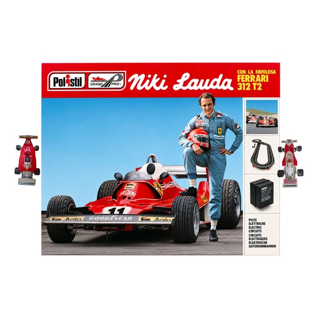 Vintage A 901 Grand Prix Set from Polistil, 1970s For Sale
