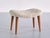Danish Armchairs in Lelièvre Bouclé, Oak and Teak, 1956, Set of 3 For Sale - Image 16 of 17