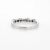 Mid 20th Century Mid 20th Century Tiffany & Co Diamond Band Vintage Platinum Ring Half Hoop Mixed Cuts size 7 For Sale - Image 5 of 8