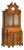 Walnut and Burl Walnut Trumeau, Italy, 1900s For Sale
