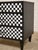 Black Mid 20th Century Black and White Nightstand For Sale - Image 8 of 11