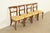 Baker Furniture Company Kindel Furniture Style Regency Carved Walnut Dining Chairs, Set of Four For Sale - Image 4 of 12