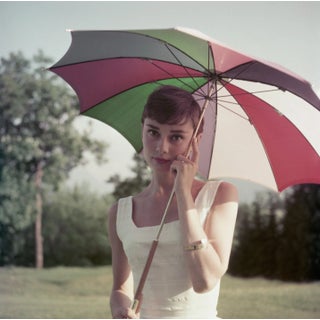 Audrey Hepburn' Contemporary Archival Color Photograph Print From the Original Negative by Getty - 20x20 For Sale