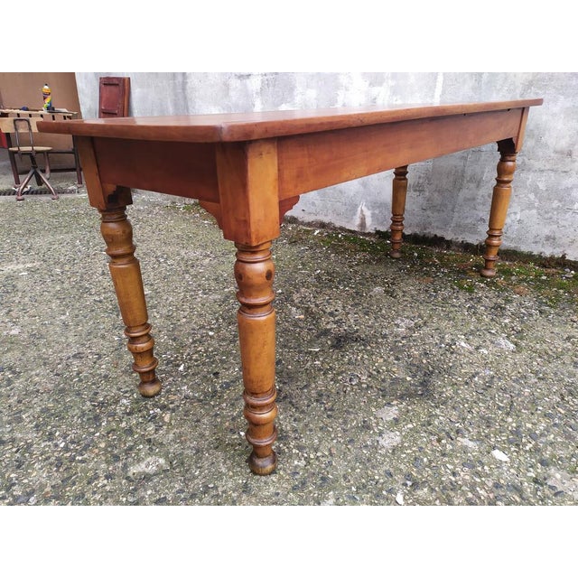 Walnut Bistro Table For Sale - Image 10 of 16