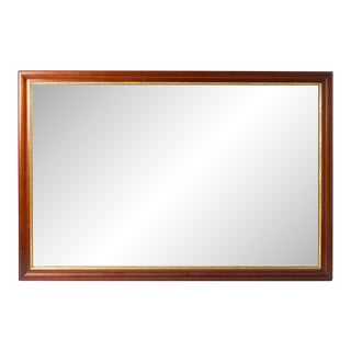 20th Century Signed Harold Margolis Mahogany Mirror For Sale