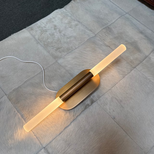 Restoration Hardware Rousseau Sconce, Vintage Brass For Sale - Image 11 of 12