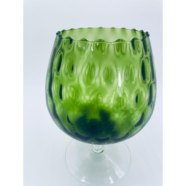 1960s Chalice, Artistic Vase Empoli Italian, 1965 For Sale - Image 5 of 8