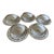 Limoges, France Early 20th-Century Charles Field Haviland Limoges Floral Ramekins & Underplates — Set of 10 For Sale - Image 4 of 12