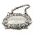 Vintage Silverplate Sherry Hanging Liquor Tag With Grapes For Sale