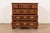 1980s Henredon Georgian Banded Mahogany and Burl Wood Chest of Drawers, Newly Refinished For Sale - Image 5 of 17