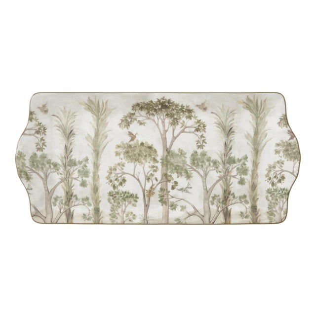 Spode Kit Kemp Tall Trees Sandwich Tray 12" For Sale