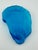 Blue Glass oyster shell paperweight to add some color to your office. This is a pre owned item so please see all the...