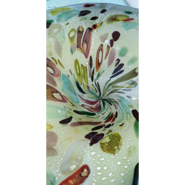 Italian Vintage Italian Murano Bowl For Sale - Image 3 of 12
