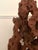 Large Chinese Scholar Stone Rare Red Taihu Rock on Display Stand For Sale - Image 4 of 15
