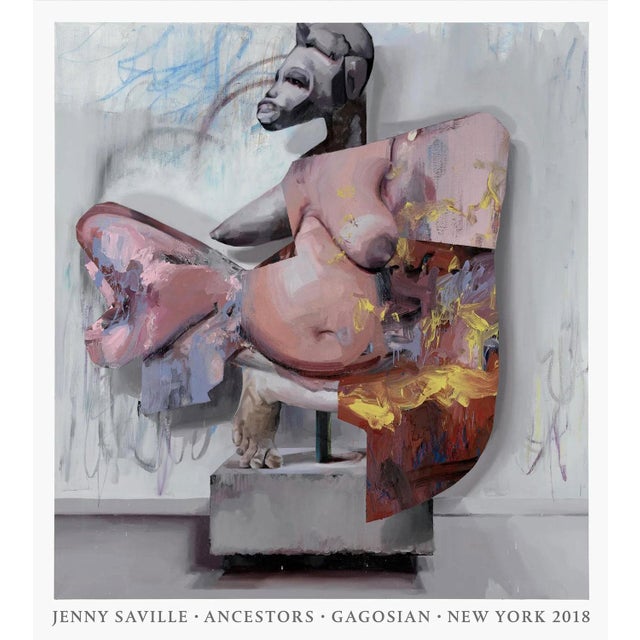 Jenny Saville Ancestors Official Exhibition Poster Dimensions: 27 x 30 in / 68,6 x 76,2 cm Sold unframed