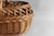 Brown Vintage Wicker Basket, 1930s For Sale - Image 8 of 9