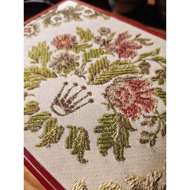 Vintage Presidential Rolex Watch Box With Tapestry For Sale - Image 14 of 16