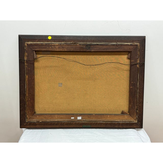 C. Pelgen, Early 20th Century in Period Frame For Sale - Image 4 of 5