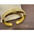 Judith Ripka Hinged Gold & Diamond Bangle Bracelet 18 Kt Yellow Gold 66 Gm For Sale - Image 10 of 17