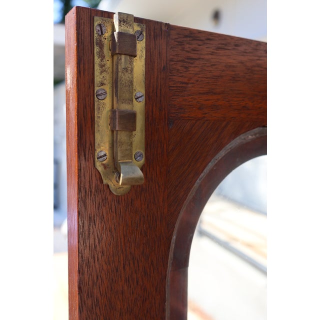 Late 19th Century Victorian Walnut Glazed Library Bookcase With Drawers For Sale - Image 11 of 14
