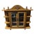 Vintage MCM Double Door Curio Cabinet For Sale