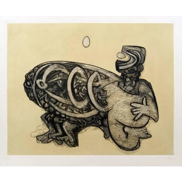 Hand Signed. Etching and aquatint. Artist's Proof. Edition of 90 prints. Image Dimensions : 48 x 62 cm