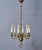 Antique Bronze 6-Arm Chandelier For Sale - Image 3 of 9