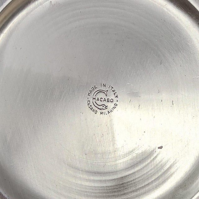 Metal Ice Bucket from Macabo, Italy, 1950s For Sale - Image 7 of 8