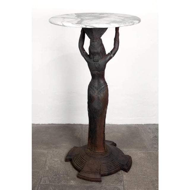 Art Deco Egyptian Revival Table For Sale - Image 9 of 11