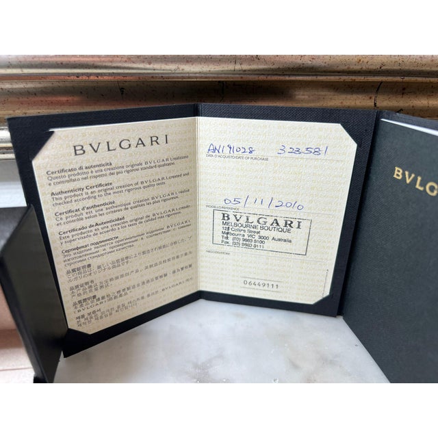 Bvlgari B.zero1 18ct White Gold 4-Band Ring 12.78g, Size 7.75 For Sale - Image 9 of 9