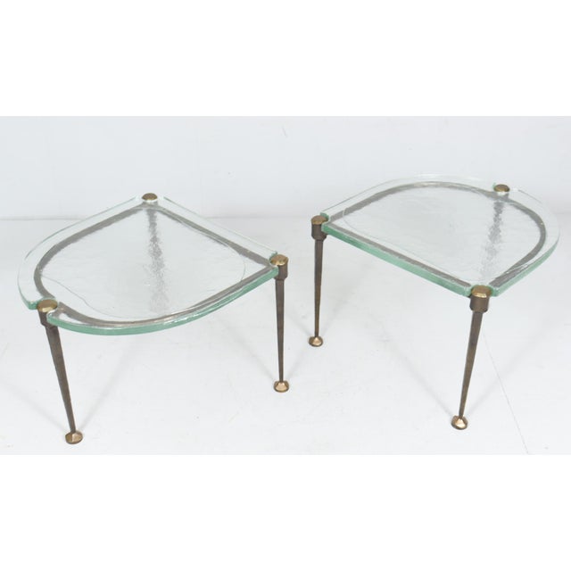 Brutalist Vintage German Brutalist Coffee Tables by Lothar Klute, 1980s, Set of 2 For Sale - Image 3 of 15