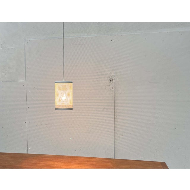 Minimalist Perforated Metal Pendant Lamp from Orno, Finland For Sale - Image 11 of 18