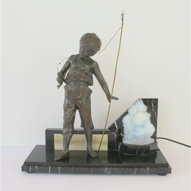 Art Deco Lamp, 1930s For Sale - Image 9 of 9