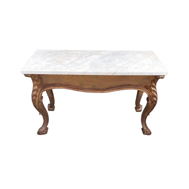 French Early 20th Century French Style Console Table For Sale - Image 3 of 13