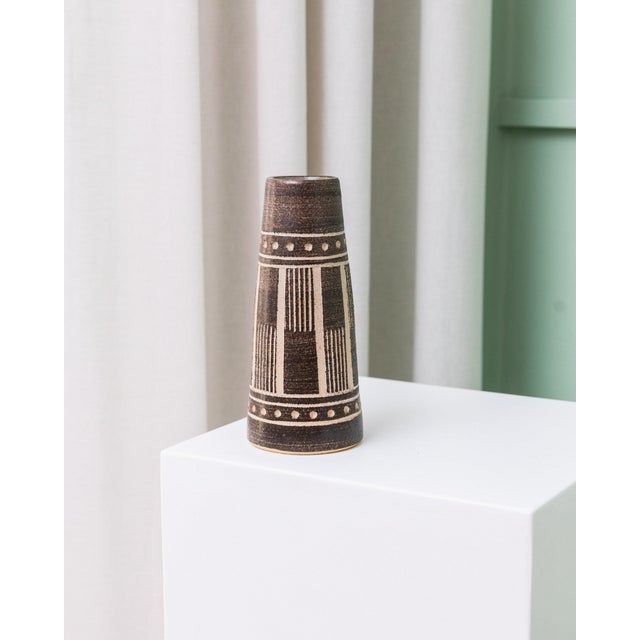 Vintage Vase from VEB Coswig GDR Ceramics, 1970s For Sale - Image 11 of 12