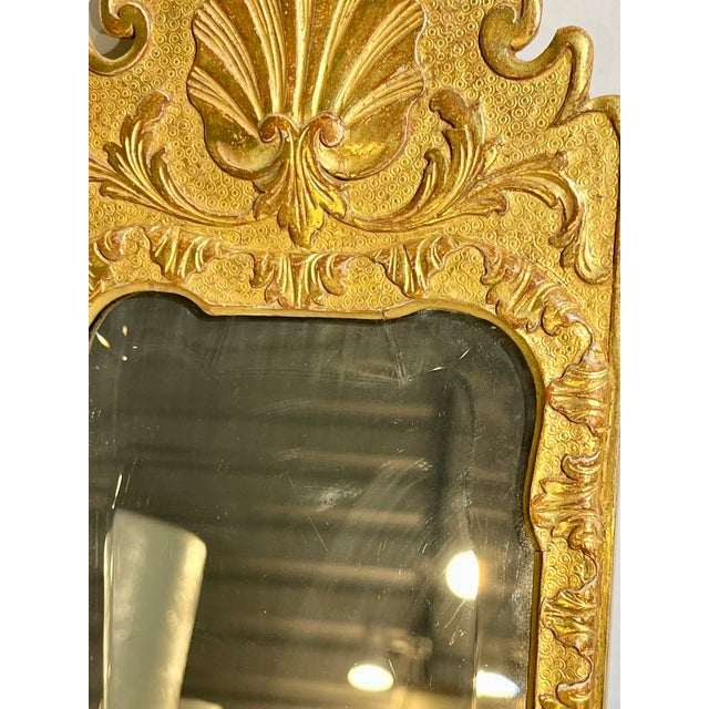 Pair of Italian Rococo Style Giltwood Mirrored Candle Sconces For Sale - Image 17 of 18