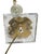 Mid 20th Century Vintage Fluted Glass Corinthian Column Lamps With Lucite Bases - a Pair For Sale - Image 5 of 18