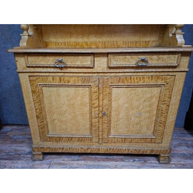 Lacquered Wood 2-Body Buffet, Late 19th Century For Sale - Image 5 of 8