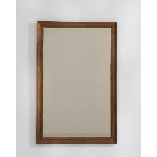19th Century France Amber Wood Mirror For Sale - Image 4 of 8
