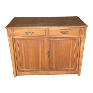 Mid Century Watertown Extending Sliding Dining Table For Sale