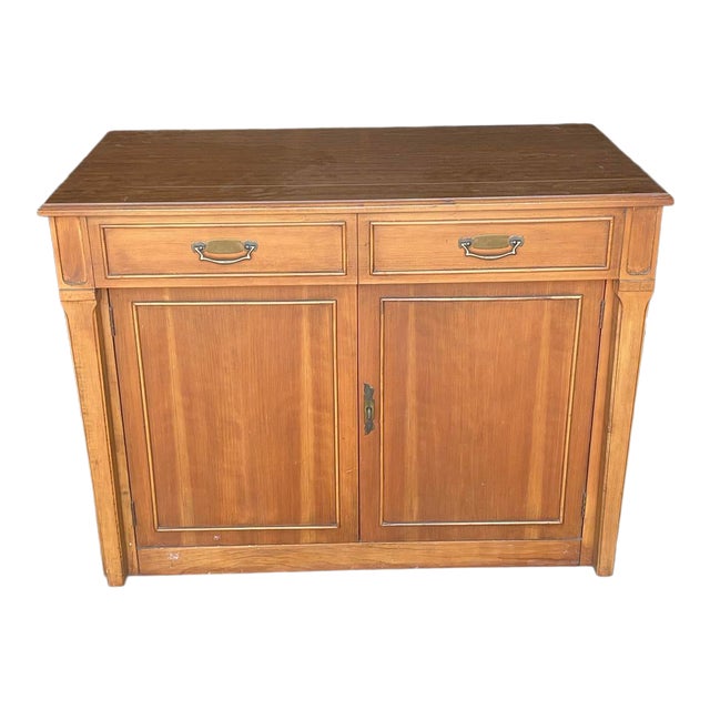 Mid Century Watertown Extending Sliding Dining Table For Sale