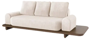 White Moreto Sofa by Dovain Studio