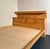1970s Solid Birch Queen Sized Floating Platform Bed With Illuminated Headboard by Thomasville For Sale - Image 9 of 12