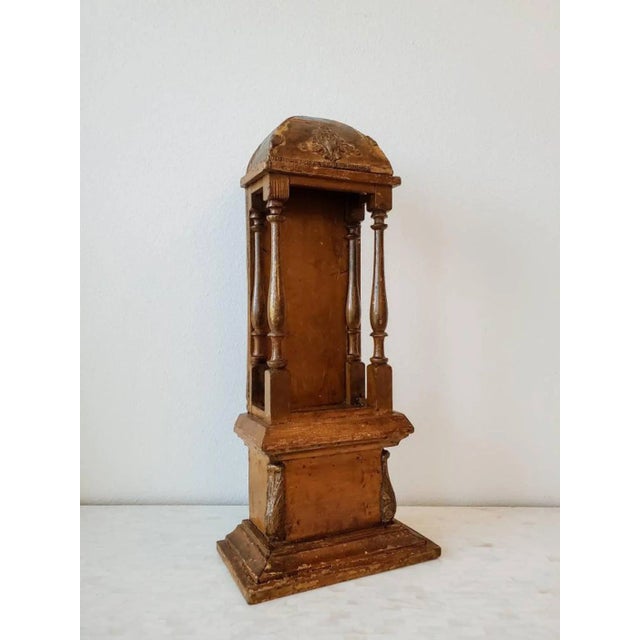 Antique European Religious Altar Tabernacle For Sale - Image 11 of 11