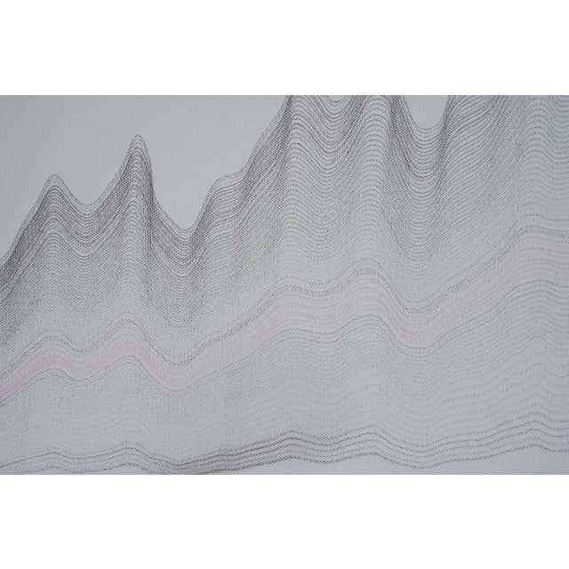 "Loft" Contemporary Abstract Acrylic Painting by Spencer Staley, Framed For Sale - Image 4 of 5