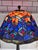 1990s Authentic Dale Tiffany Stained Glass Peacock Table Lamp Bronze Signed Pull Chain For Sale - Image 4 of 8