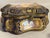 1860s Sevres Rococo Blue Gilt Porcelain Jewelry Box For Sale - Image 11 of 13