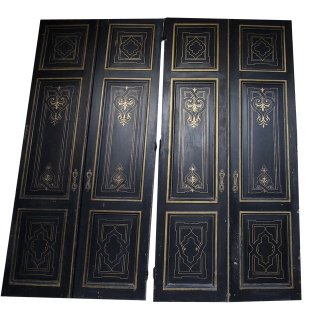 French Double Doors, 1890s, Set of 3 For Sale